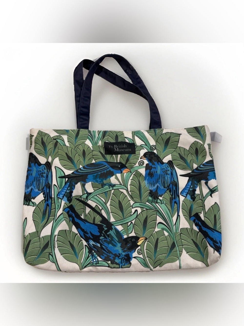 British Museum William De Morgan Ten Inch Birds Heavy Cavnas Tote Bag 2019 LE